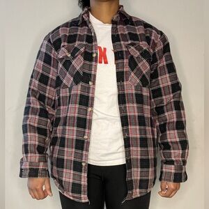 Wrangler Black and Red Checkered Jacket